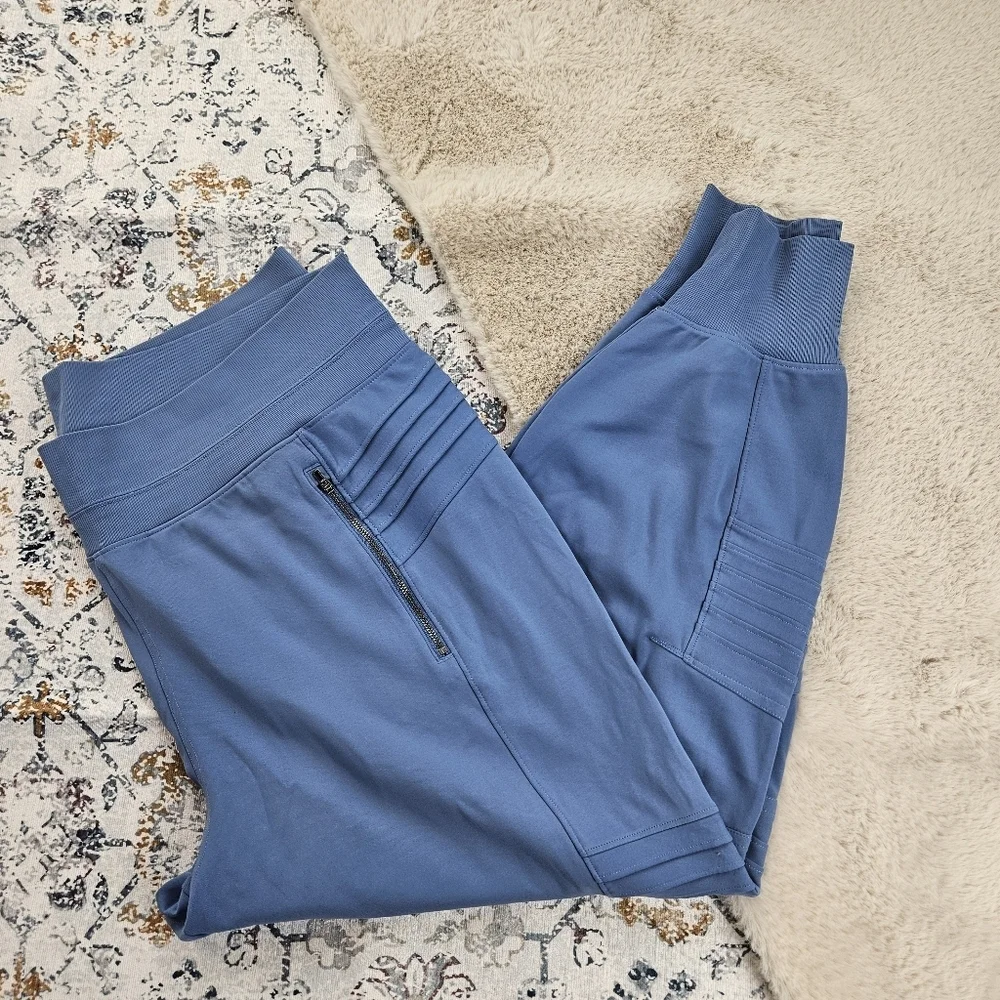 Athleta Venice Moto Jogger in Cottage Blue Plus Size 2X - Picture 5 of 16